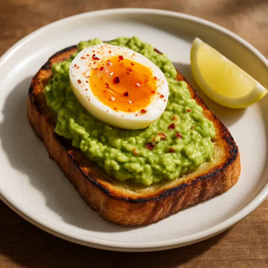 Avocado Toast with Soft-Boiled Egg